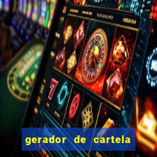 gerador de cartela de bingo